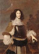 unknow artist Portrait of gisberto pio di savoia,Three-quarter length standing oil painting artist